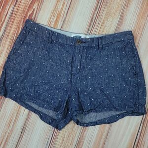 OLD Navy polka dot Chambray everyday shorts